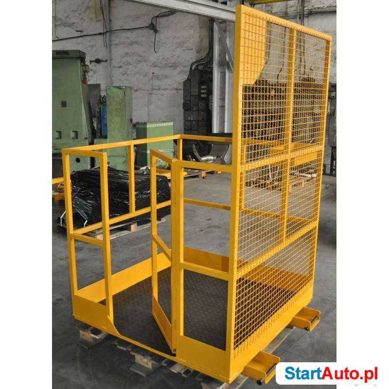 Platforma kosz roboczy na widły wózka PR120 1200x1200mm