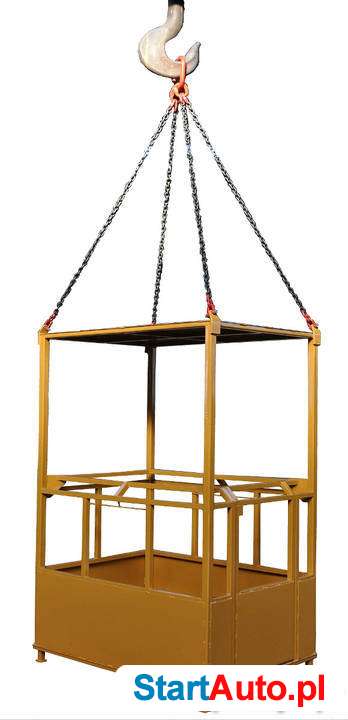 Platforma robocza podwieszana z dachem PRPd95 950×1250 mm