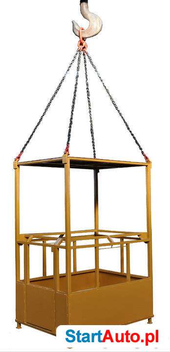 Platforma robocza podwieszana z dachem PRPd95 950×1250 mm