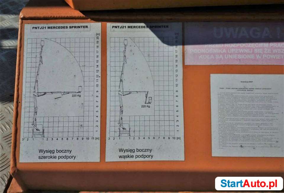 PNT J21 podnośnik koszowy przegubowy