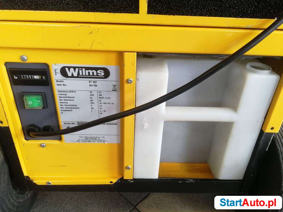 Pochłaniacz wilgoci WILMS KT400 osuszacz F.VAT