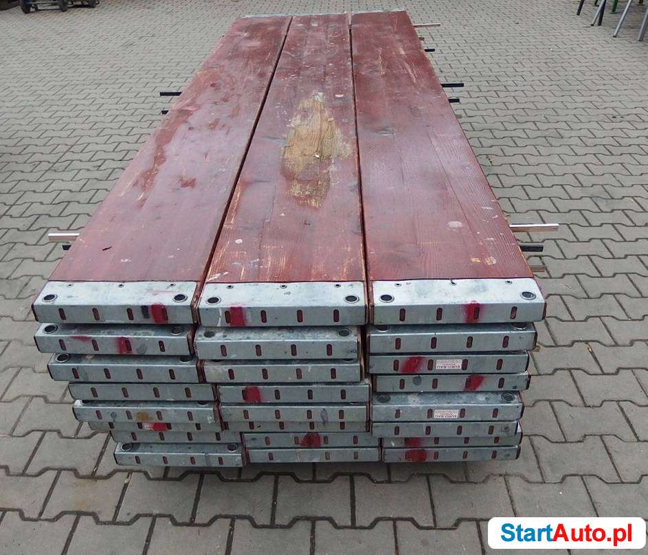 Podest drewniany 3,0 m do rusztowania Plettac.