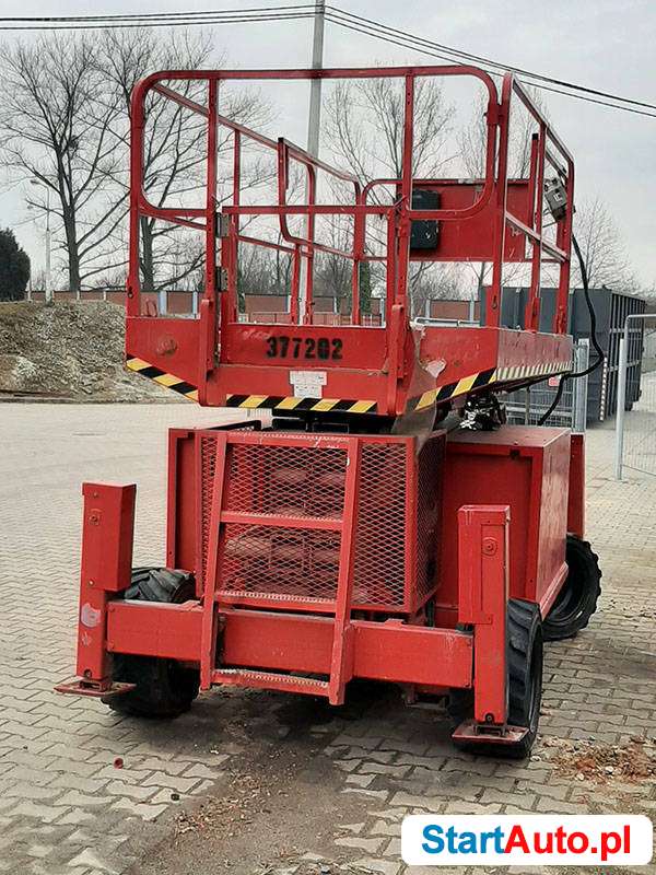 Podest roboczy, nożycowy, terenowy MEC 3772RT HD jak Genie