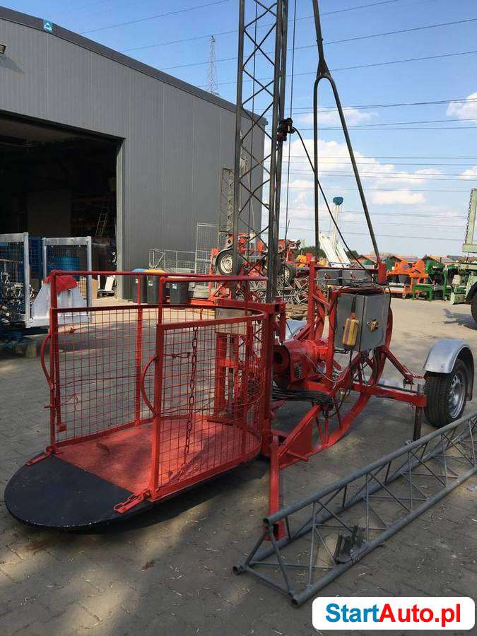 Podnośnik budowlany ZEPPENFELD 230V 9m winda wyciąg budowa