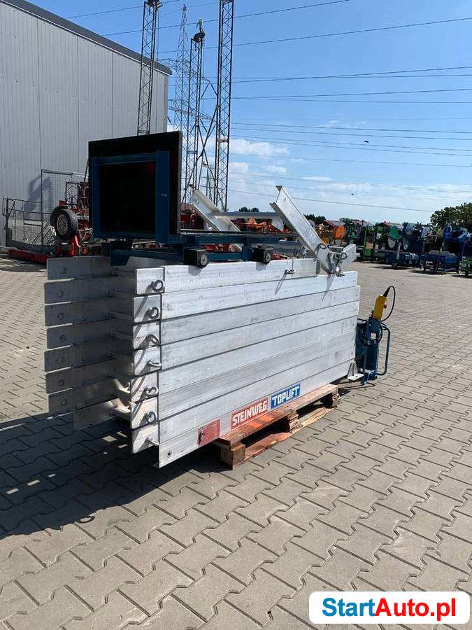 Podnośnik do dachówki Steinweg Toplift drabina dekarska alu