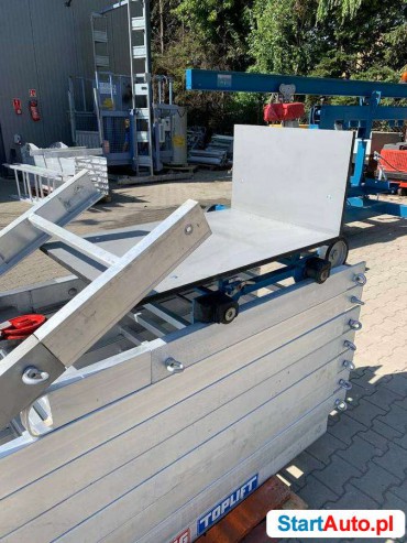 Podnośnik do dachówki Steinweg Toplift drabina dekarska alu