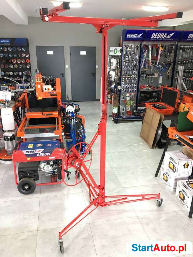 Podnośnik do płyt kartonowo-gipsowych polskiej firmy