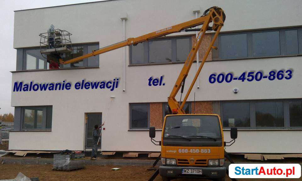 Podnośnik Koszowy 30m, Zwyżka, 31m, 25m, 20m, 18m, Wynajem,