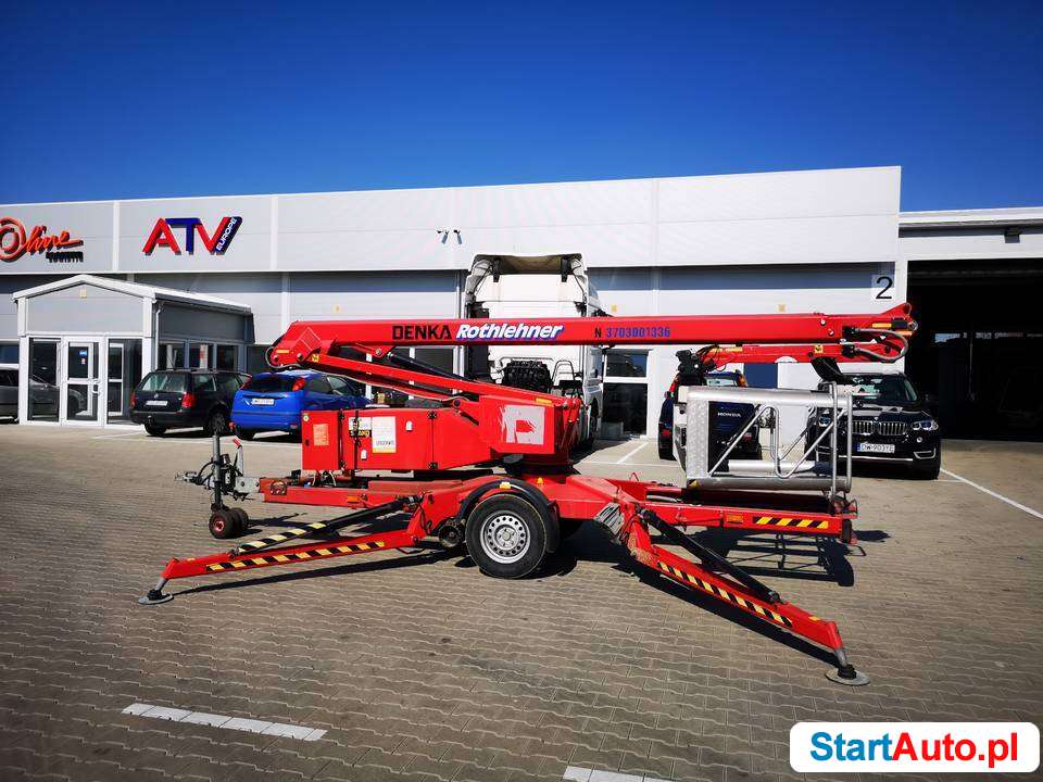 Podnośnik koszowy przyczepa Denka Lift DLX 15 UDT