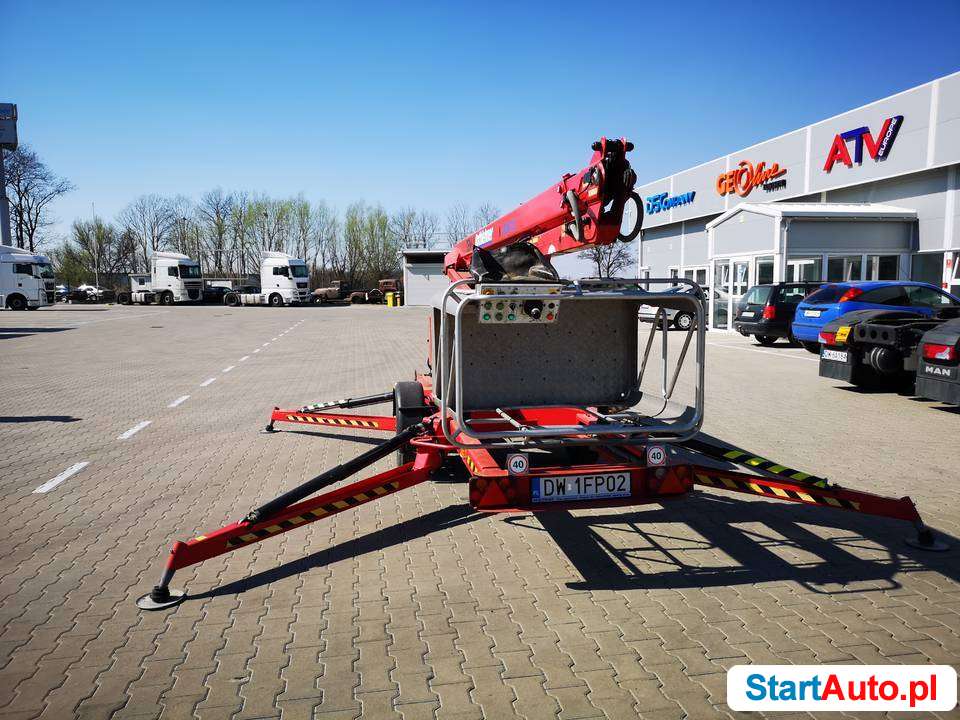 Podnośnik koszowy przyczepa Denka Lift DLX 15 UDT