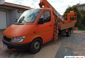 Podnośnik koszowy zwyżka 20.5m mercedes gsr 200t