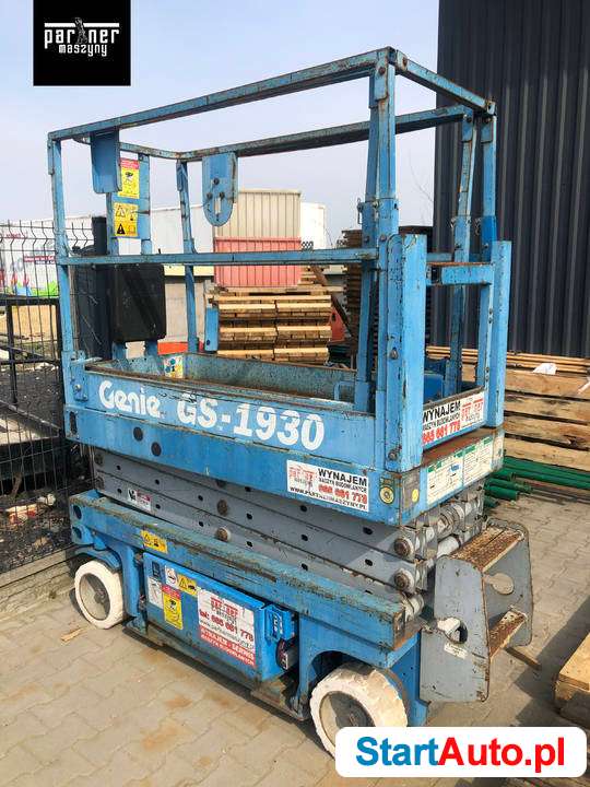Podnośnik Nożycowy Elektryczny Genie 1930 Partner Maszyny