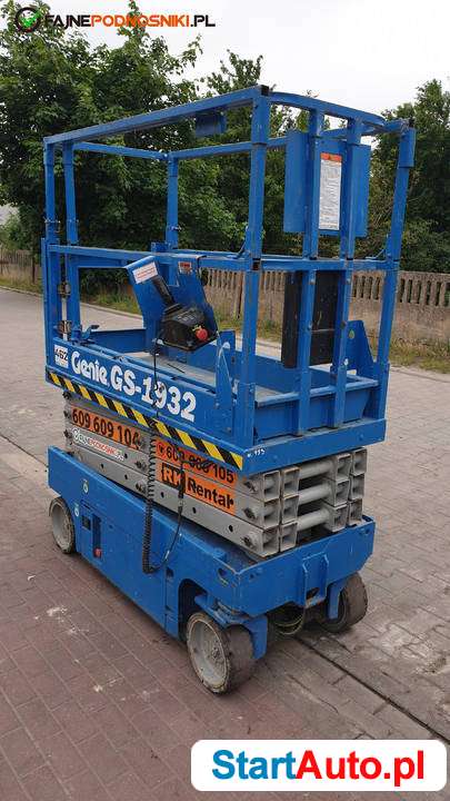 Podnośnik nożycowy elektryczny Genie 1932 1930 Optimum UDT