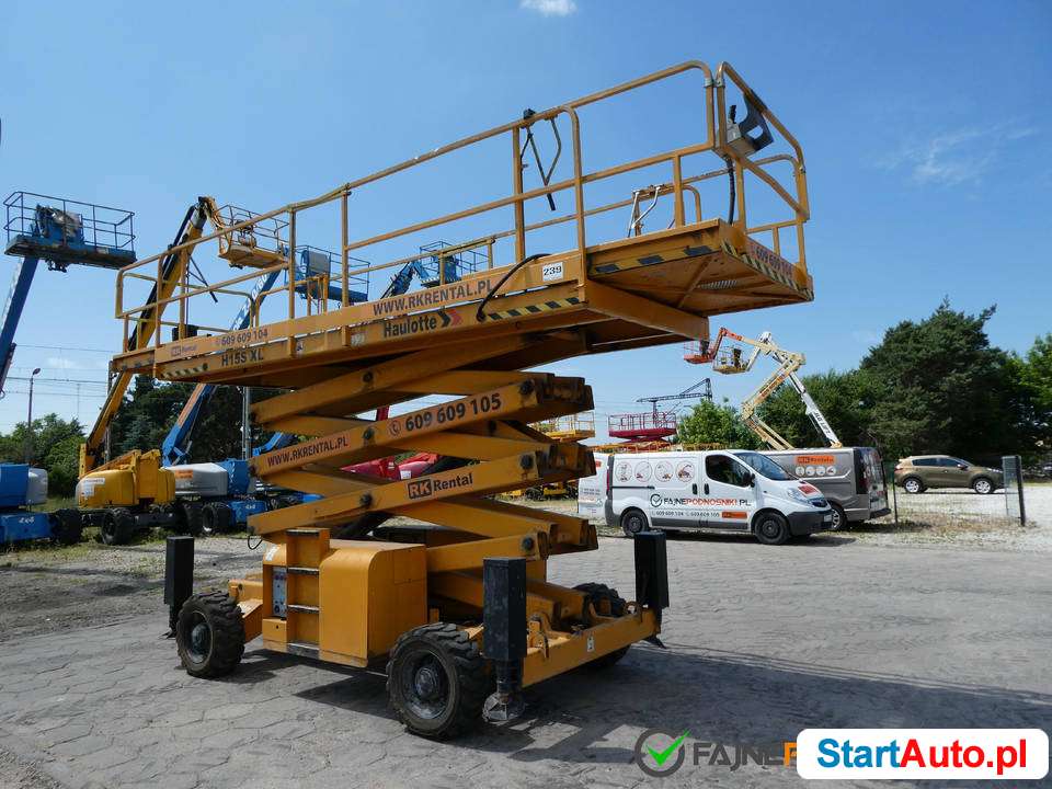 Podnośnik nożycowy Haulotte H15SX L jak Genie 4390 JLG 4394