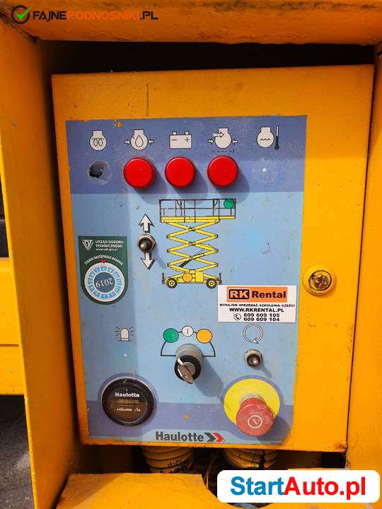 Podnośnik nożycowy Haulotte H15SX L jak Genie 4390 JLG 4394