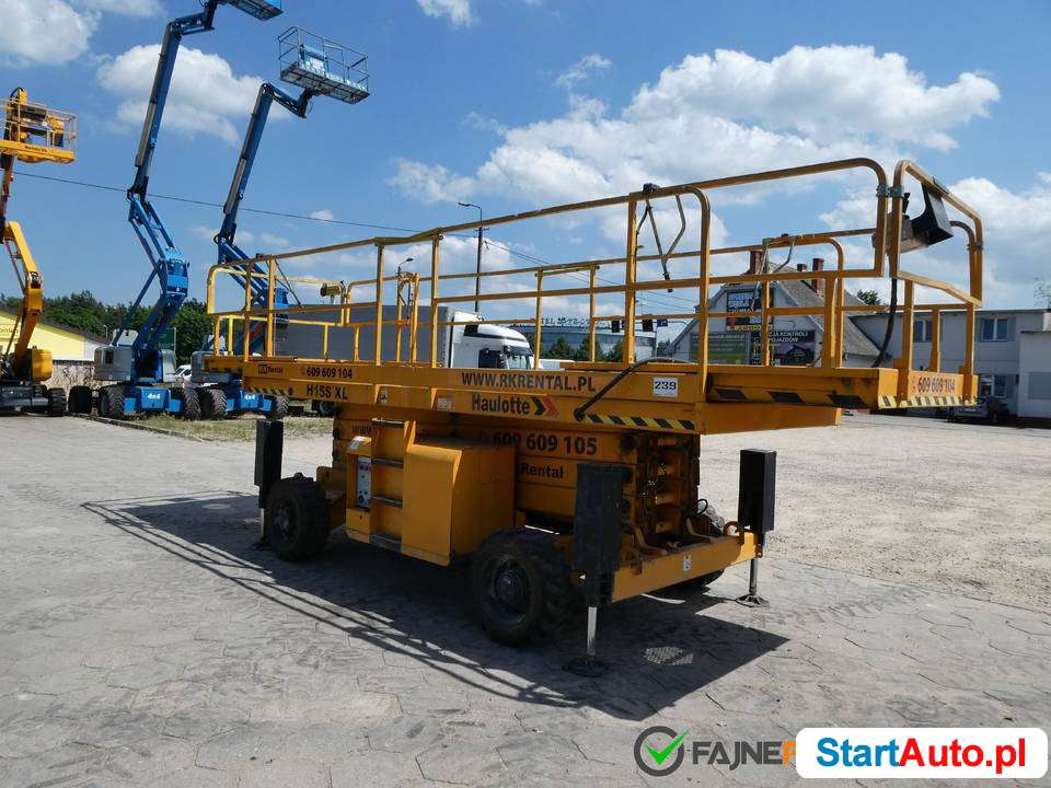 Podnośnik nożycowy Haulotte H15SX L jak Genie 4390 JLG 4394
