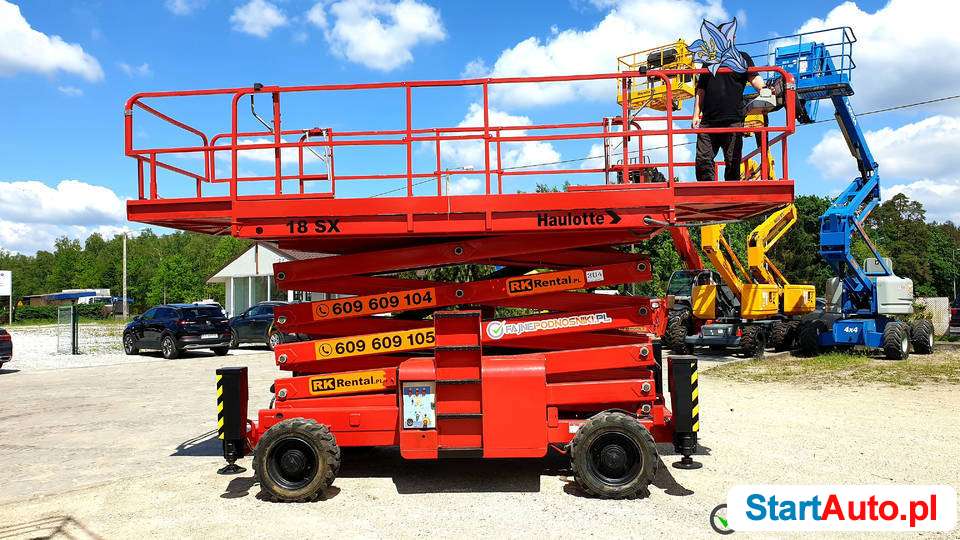 Podnośnik nożycowy Haulotte H18SX jak Genie 5390 JLG 5394