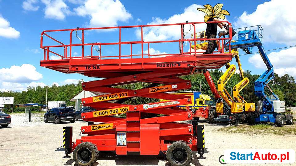 Podnośnik nożycowy Haulotte H18SX jak Genie 5390 JLG 5394