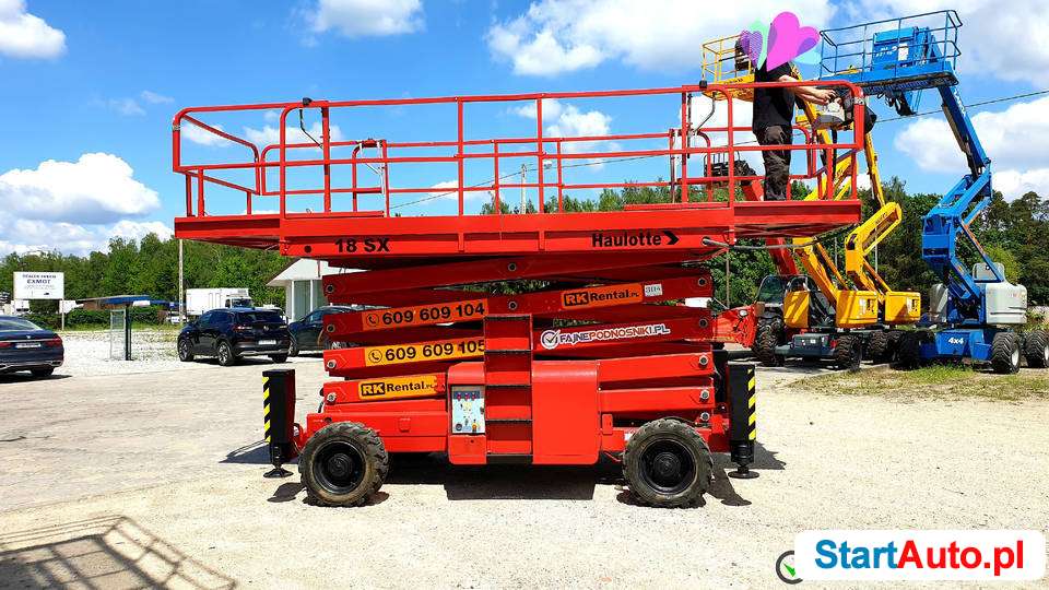 Podnośnik nożycowy Haulotte H18SX jak Genie 5390 JLG 5394