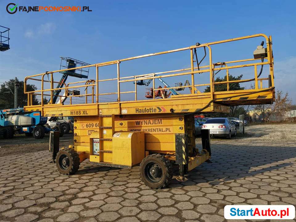 Podnośnik nożycowy Haulotte H18SX L jak Genie 5390 JLG 5394