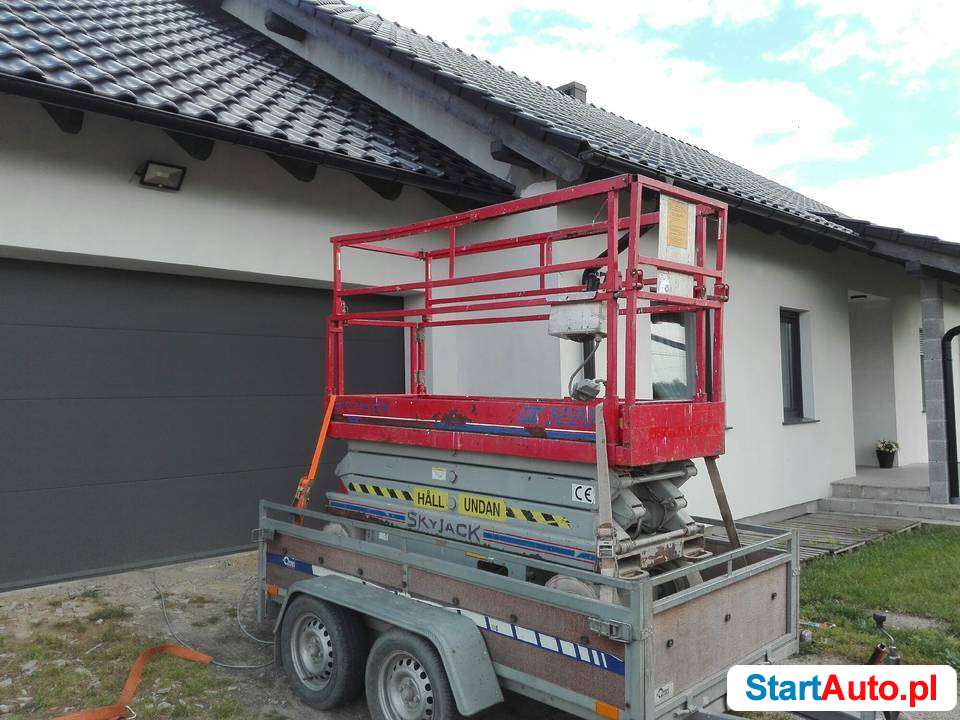 Wynajem podnośników nożycowych