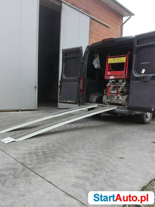 Wynajem podnośników nożycowych