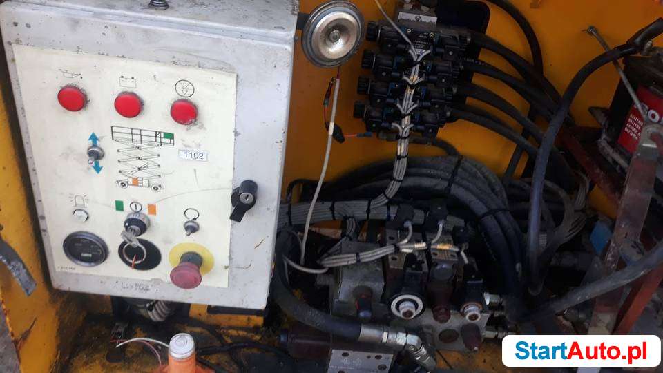 PODNOŚNIK NOŻYCOWY ZWYŻKA HAULOTTE H15 SDX