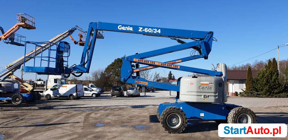Podnośnik przegubowy Genie Z60/34 4×4 UDT jak JLG RK280