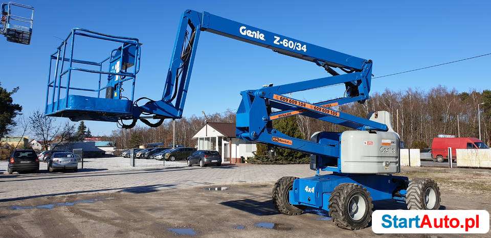 Podnośnik przegubowy Genie Z60/34 4×4 UDT jak JLG RK280