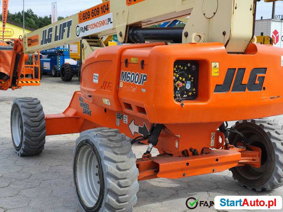 Podnośnik przegubowy JLG M600JP 20m 4×4 Bi-energyUDT