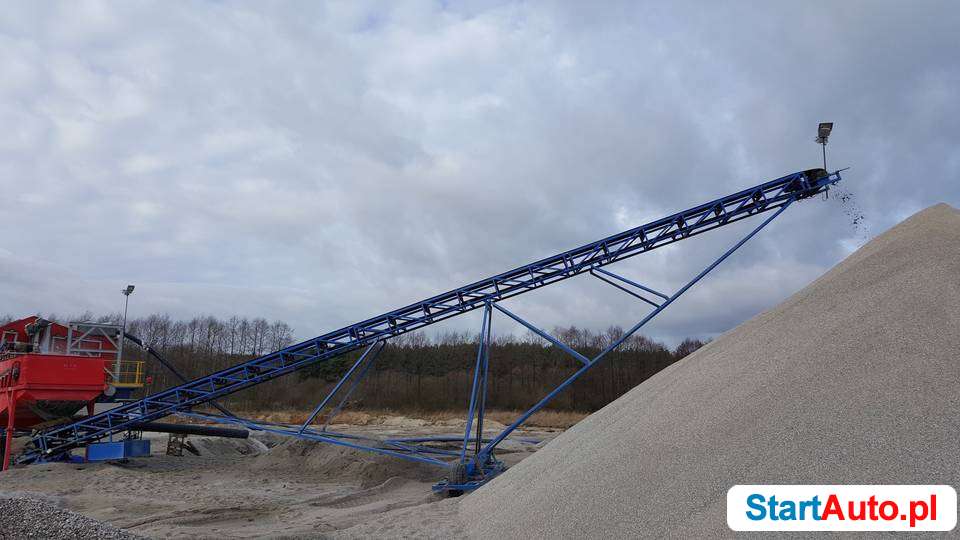 Pogłębiarka ssąca, Refuler, Odwadniacz taśmowy, Przenośnik,