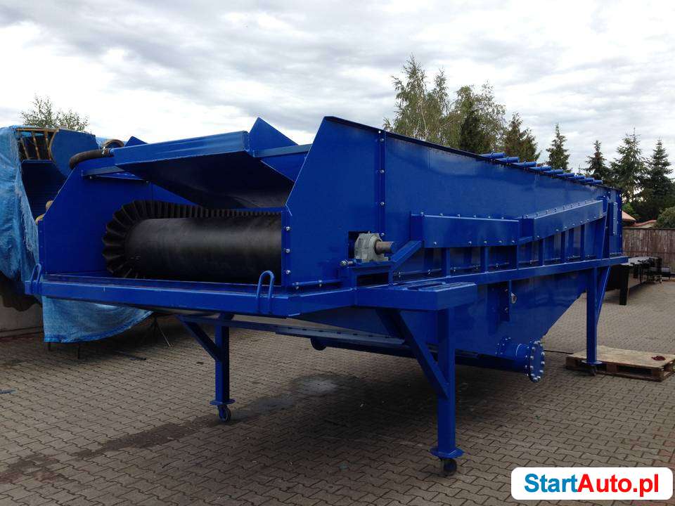 Pogłębiarka ssąca, Refuler, Odwadniacz taśmowy, Przenośnik,