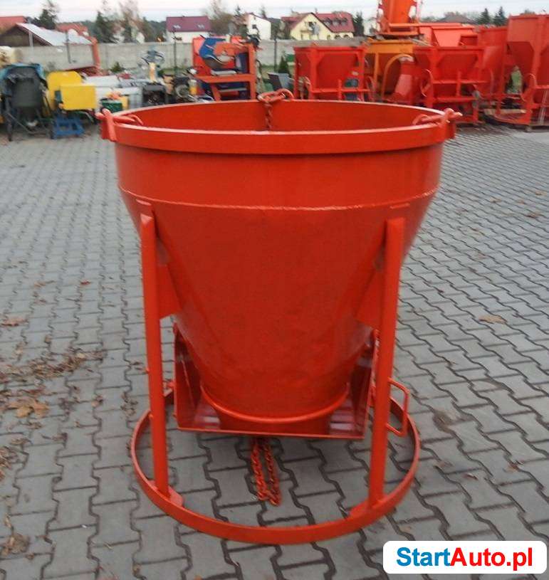 Pojemnik dźwigowy do betonu niemieckiej firmy EICHINGER 1011