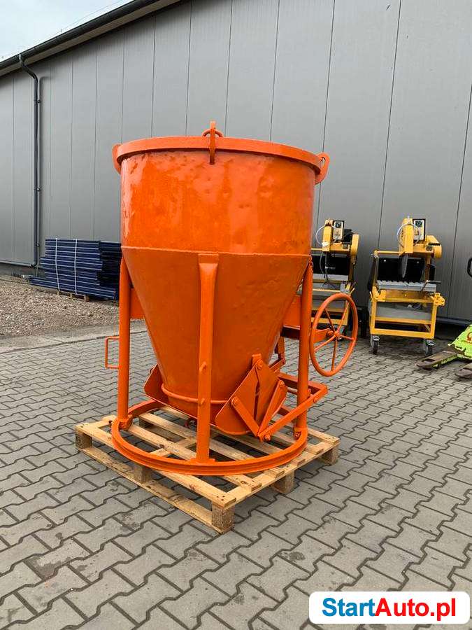 Pojemnik dźwigowy do betonu niemieckiej firmy EICHINGER 1011