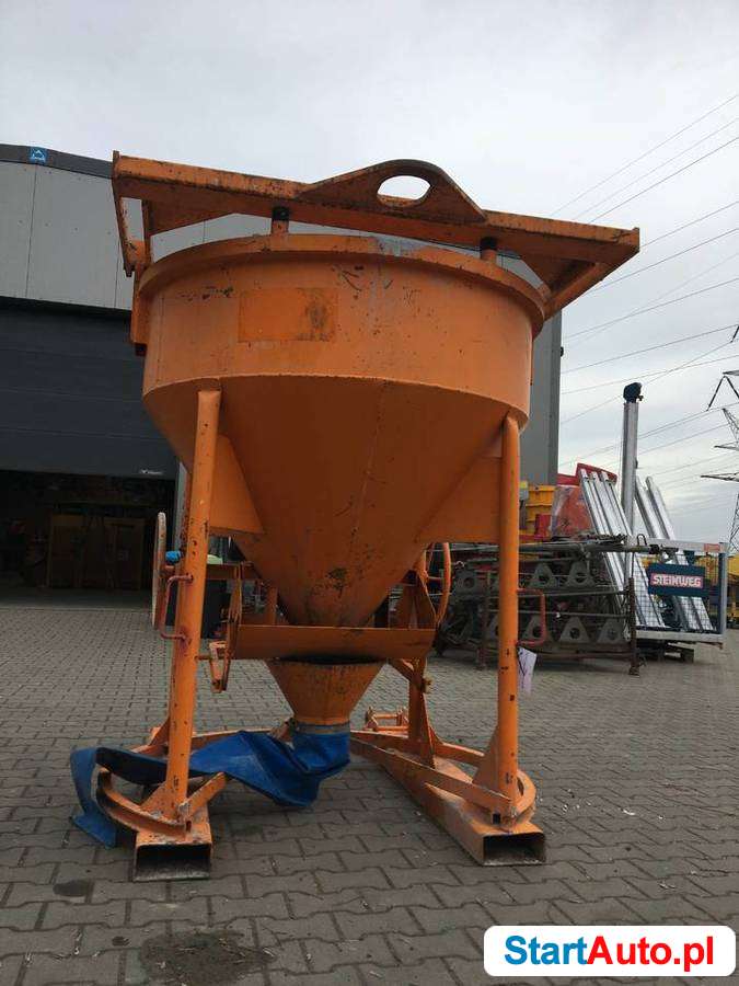 Pojemnik dźwigowy do betonu niemieckiej firmy EICHINGER 1016