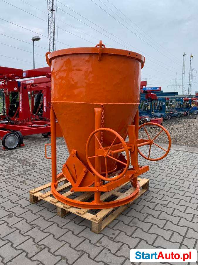 Pojemnik dźwigowy do betonu niemieckiej firmy EICHINGER 1011