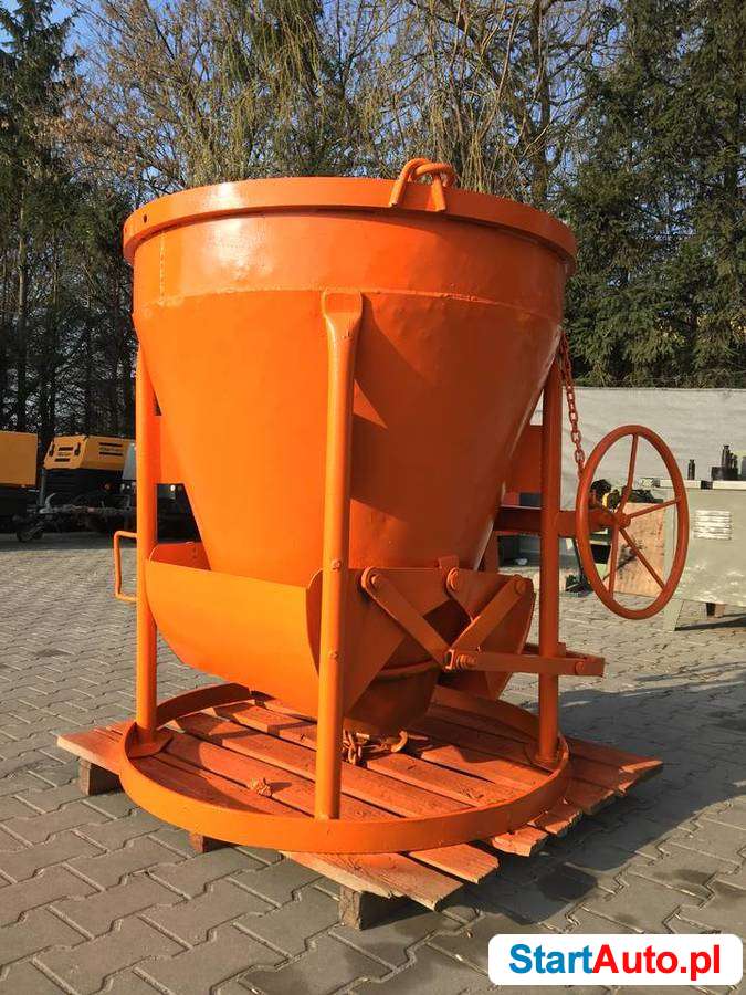 Pojemnik dźwigowy do betonu niemieckiej firmy EICHINGER 1011