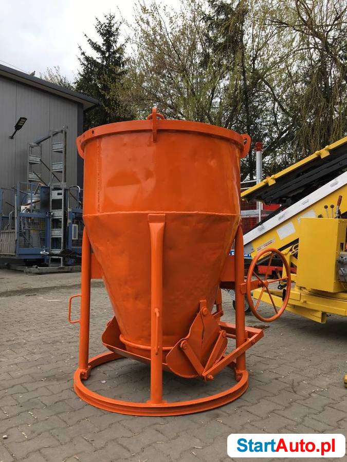 Pojemnik dźwigowy do betonu niemieckiej firmy EICHINGER 500L