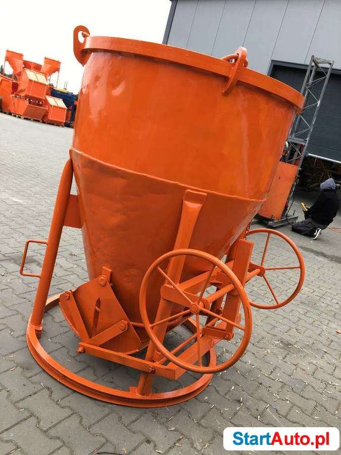 Pojemnik dźwigowy do betonu niemieckiej firmy EICHINGER 500L