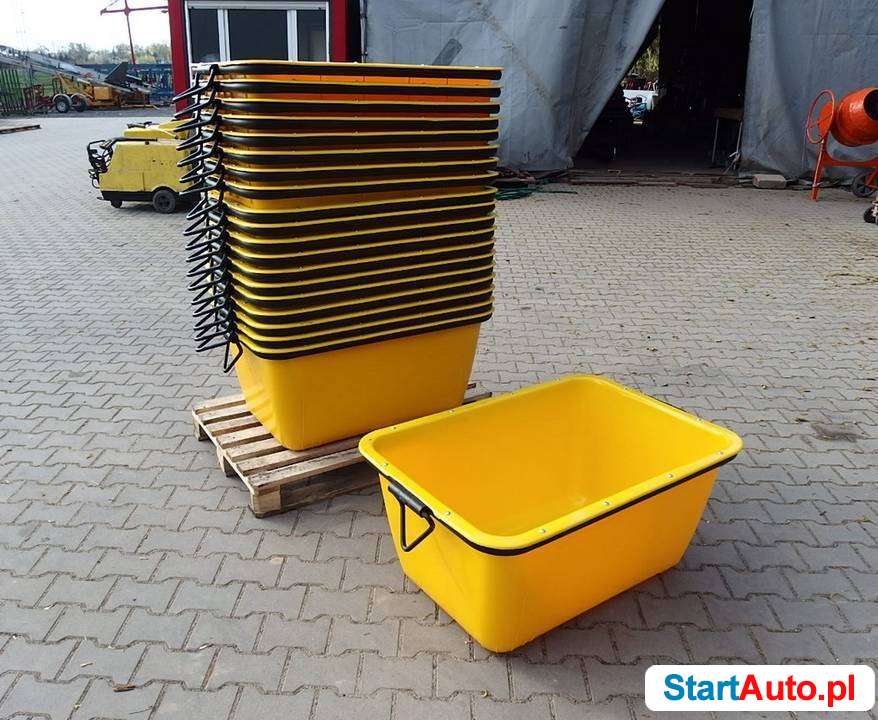 Pojemnik Kastra Kalfas beton zaprawa 200l dostawa polska