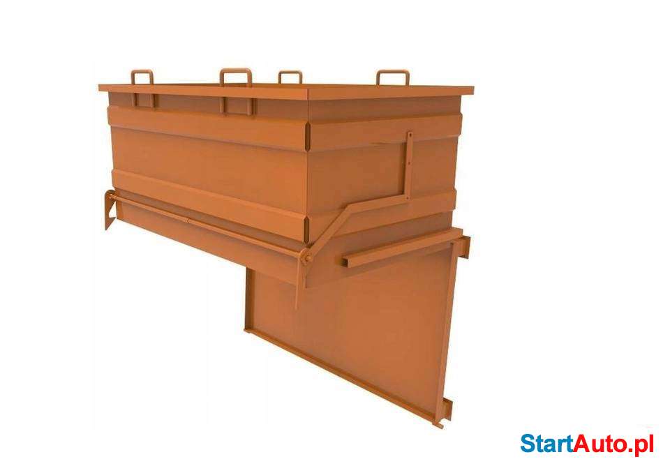 Pojemnik na gruz z otwieranym dnem do śmieci gruzu 1000L