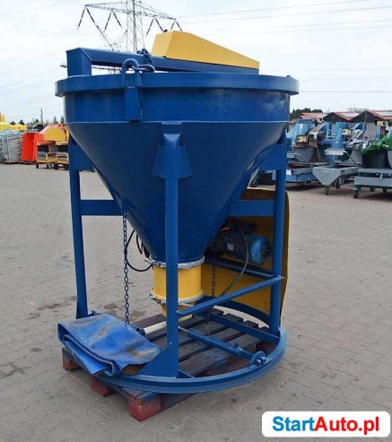 Pojemnik zbiornik do zaprawy betonowej BETOMAT 750 L AUTOMAT
