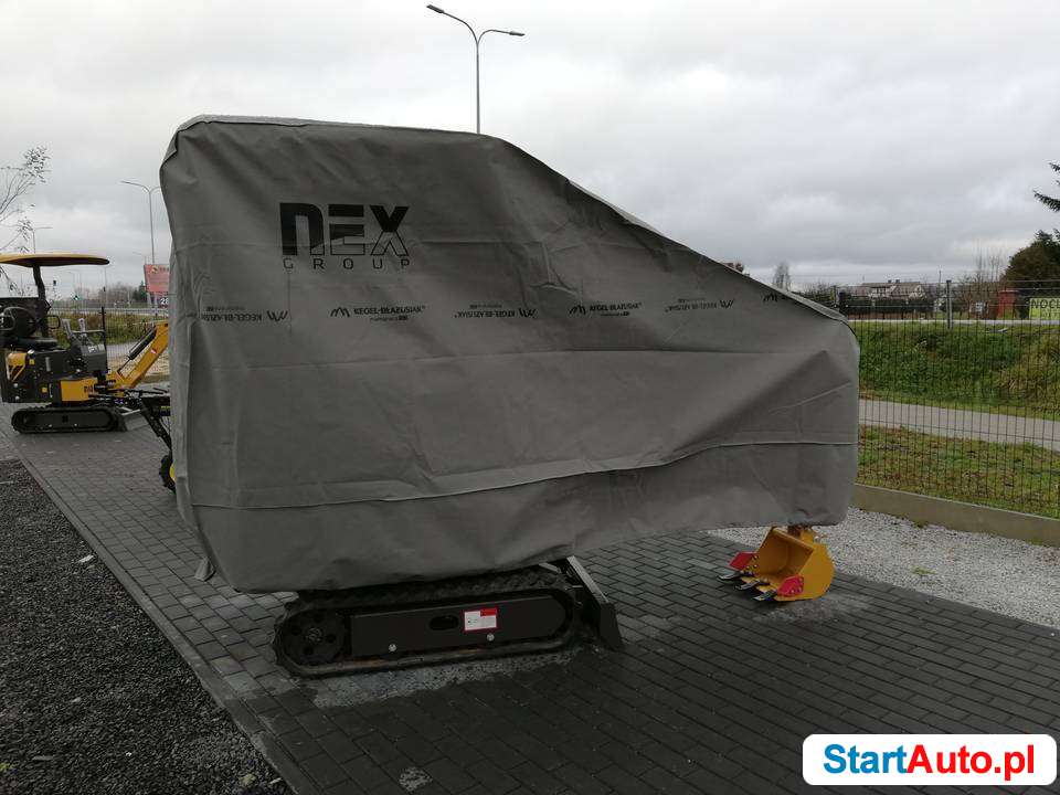 Pokrowiec ochronny osłona na minikoparkę plandeka ochronna