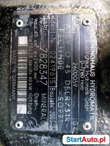Pompa A10VSO 45 DR