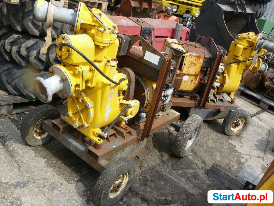 Pompa wodna Hilta 162 Motopompa do deszczowni 2100 l/min