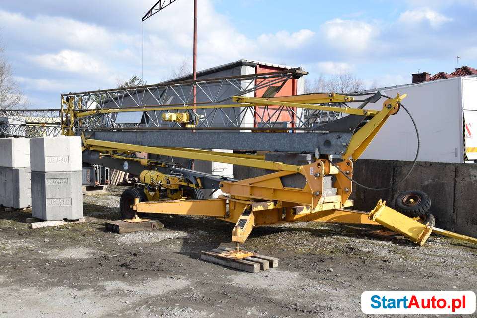 Potain HD 11 Żuraw Samomontujący Żuraw wieżowy Dekarski