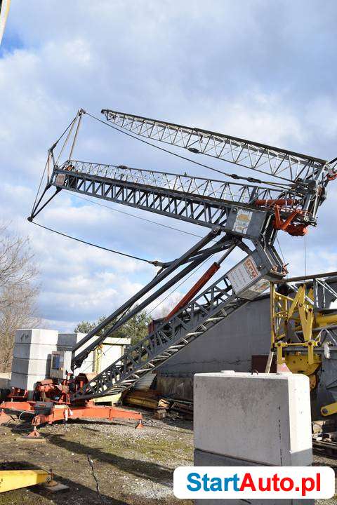 Potain Żuraw Dżwig Dekarski Ciesielski Budowlany Wieżowy