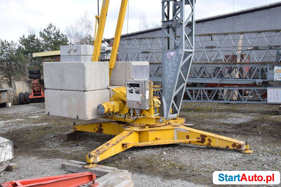 Potain Żuraw wieżowy Dzwig Budowlany Żuraw Samomontujący 19m