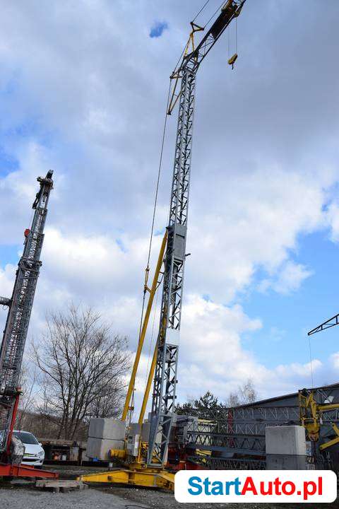 Potain Żuraw wieżowy Dzwig Budowlany Żuraw Samomontujący 19m