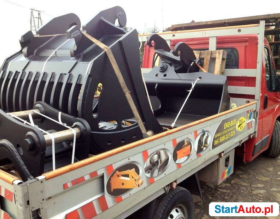 PRODUCENT – ŁYŻKI DO KOPAREK, łyżki hydrauliczne, ażurowe